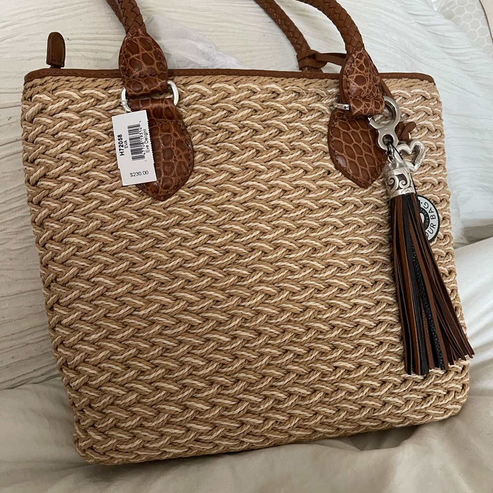 Brighton summer bag with boho tassel fab